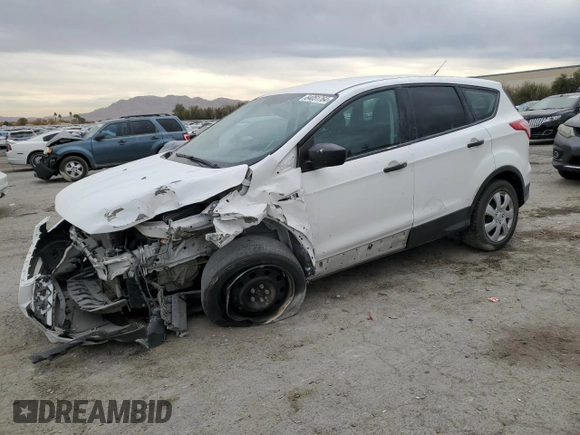 2015 Ford Escape S with VIN 1FMCU0F76FUC05129, listed as a Copart auction lot 84051764 with 118,027 mi miles and Salvage Title. Bid and sale history available at carsss.com. Image 1.