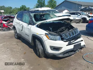 2018 Jeep Compass Limited z VIN 3C4NJDCB4JT147837, wystawiony jako IAAI lot #42656697 z przebiegiem Nie podano mil oraz . Historia ofert i sprzedaży dostępna na DreamBid. Obrazek 1.