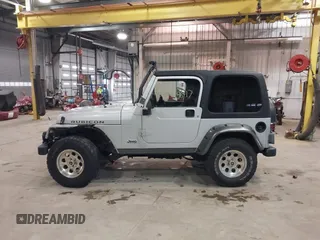 2003 Jeep Wrangler Rubicon with VIN 1J4FA69S13P375142, listed as a IAAI auction lot 41709647 with 125,443 mi miles and . Bid and sale history available at DreamBid. Image 15.