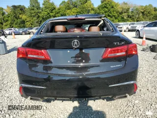 2018 Acura TLX w/Advance Pkg with VIN 19UUB3F77JA001807, listed as a Copart auction lot 71098594 with 83,510 mi miles and Salvage Title. Bid and sale history available at carsss.com. Image 6.