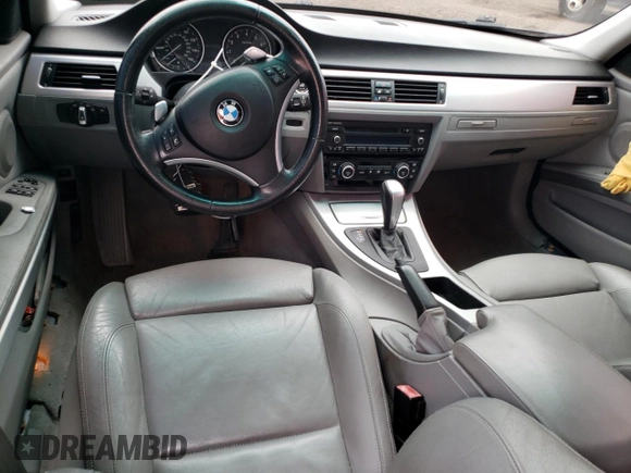 2009 BMW 3 Series 335i with VIN WBAPM73579E190895, listed as a Copart auction lot 63645945 with 102,174 mi miles and Salvage title. Bid and sale history available at DreamBid. Image 8.