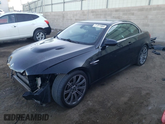 2008 BMW 3 Series M3 with VIN WBSWL935X8PL89934, listed as a Copart auction lot 71311464 with 76,900 mi miles and Salvage Title. Bid and sale history available at carsss.com. Image 1.