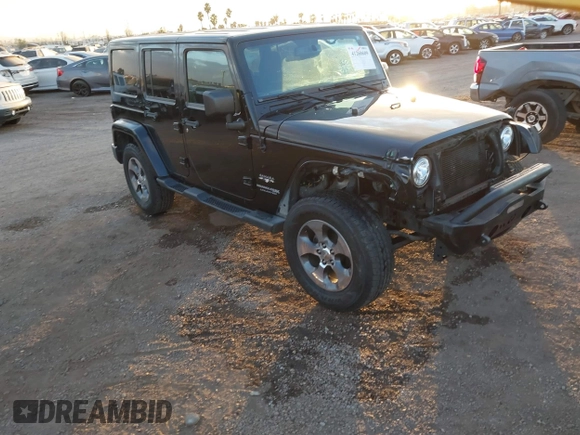 2018 Jeep Wrangler JK Unlimited Sahara with VIN 1C4HJWEG0JL810480, listed as a IAAI auction lot 41260609 with 69,776 mi miles. Bid and sale history available at carsss.com. Image 1.