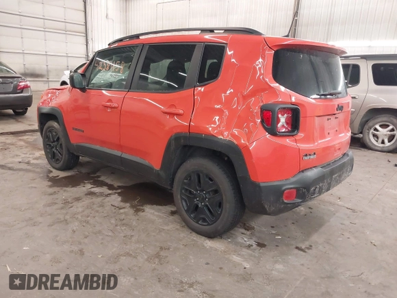 2018 Jeep Renegade Sport z VIN ZACCJBAB0JPH67560, wystawiony jako IAAI lot #42581158 z przebiegiem 68 220 mil mil oraz . Historia ofert i sprzedaży dostępna na DreamBid. Obrazek 3.