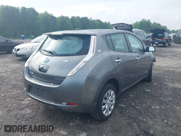 2015 Nissan LEAF S z VIN 1N4AZ0CP9FC310227, wystawiony jako IAAI lot #42101317 z przebiegiem 73 438 mil mil oraz . Historia ofert i sprzedaży dostępna na DreamBid. Obrazek 4.