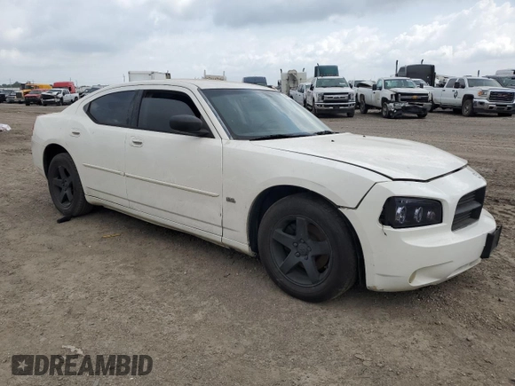 2010 Dodge Charger SXT with VIN 2B3CA3CV7AH166209, listed as a Copart auction lot 48998165 with 172,808 mi miles and Salvage Title. Bid and sale history available at DreamBid. Image 4.