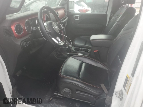 2021 Jeep Wrangler Unlimited Rubicon с VIN 1C4JJXFM3MW753710, выставлен на аукционе Copart как лот 60746525 с пробегом 96 561 миль миль и Списание • Salvage title. История ставок и продаж доступна на DreamBid. Изображение 7.