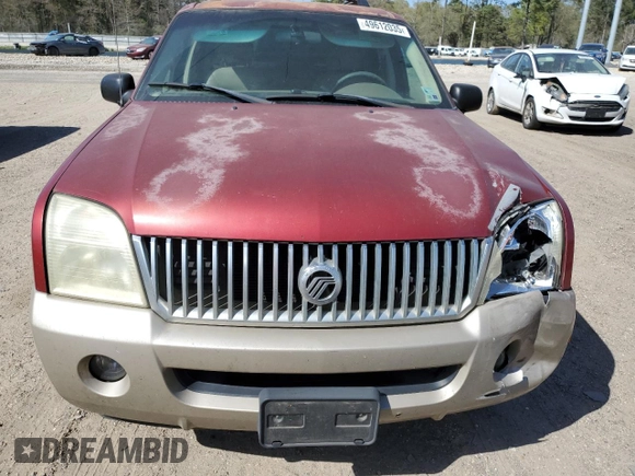 2005 Mercury Mountaineer Convenience z VIN 4M2ZU66K55UJ08891, wystawiony jako Copart lot #49612035 z przebiegiem 281 684 mil mil oraz Szkoda całkowita • Salvage title. Historia ofert i sprzedaży dostępna na DreamBid. Obrazek 5.