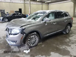 2017 Lincoln MKX Select with VIN 2LMPJ6KR4HBL38960, listed as a Copart auction lot 45810275 with 88,953 mi miles and Salvage Title. Bid and sale history available at carsss.com. Image 1.