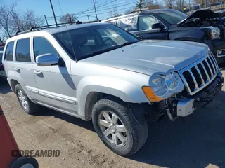 2009 Jeep Grand Cherokee Limited with VIN 1J8GR58K49C549633, listed as a IAAI auction lot 42050074 with 137,586 mi miles and . Bid and sale history available at DreamBid. Image 1.