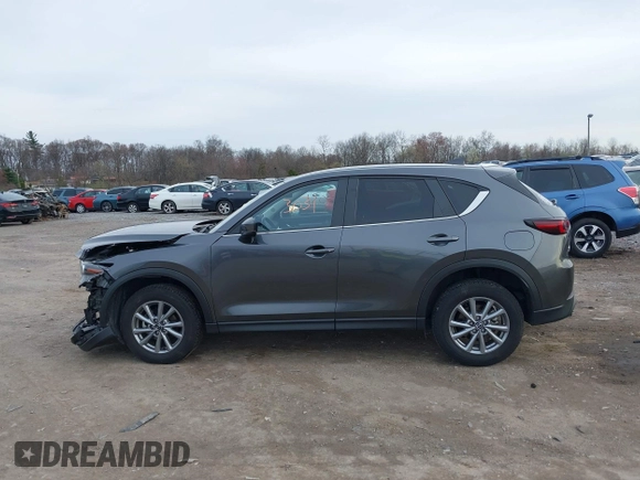 2023 Mazda CX-5 2.5 S Select Package with VIN JM3KFBBM1P0143222, listed as a IAAI auction lot 41933031 with 22,251 mi miles. Bid and sale history available at carsss.com. Image 14.