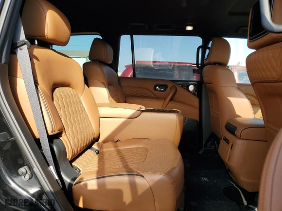 2023 Infiniti QX80 LUXE with VIN JN8AZ2AE7P9303545, listed as a Copart auction lot 75997234 with 21,760 mi miles and Clean Title. Bid and sale history available at carsss.com. Image 11.