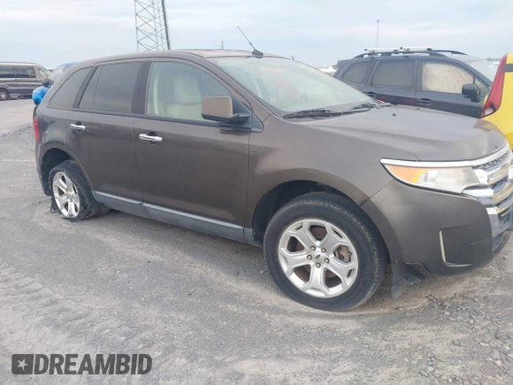 2011 Ford Edge SEL with VIN 2FMDK3JC2BBA63202, listed as a IAAI auction lot 26215471 with 125,684 mi miles. Bid and sale history available at carsss.com. Image 13.