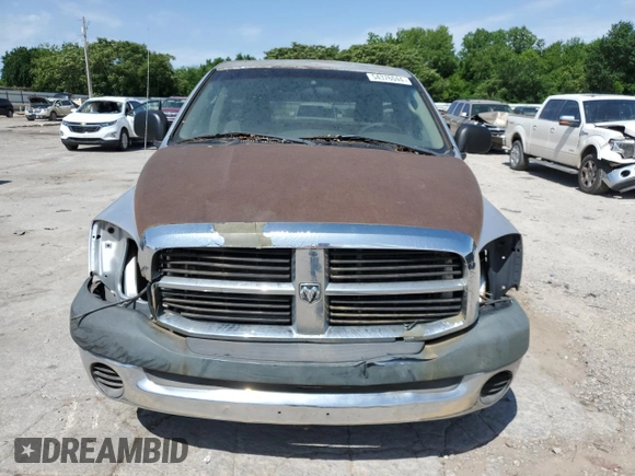 2008 Dodge 1500 ST with VIN 1D7HA16K68J170535, listed as a Copart auction lot 54376044 with 106,178 mi miles and Salvage Title. Bid and sale history available at DreamBid. Image 5.