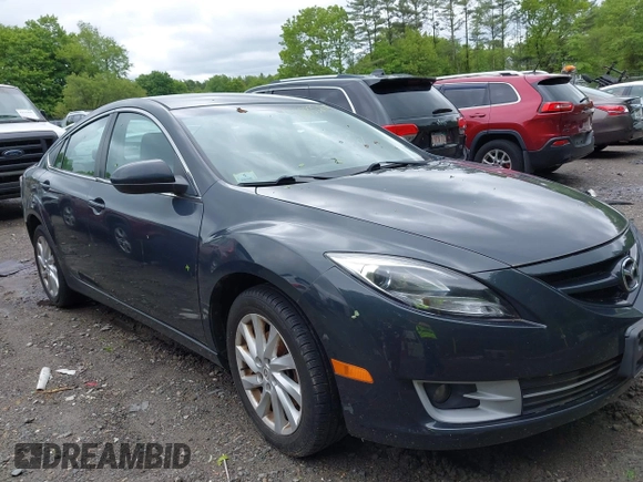 2012 Mazda 6 i Touring with VIN 1YVHZ8DH7C5M23747, listed as a IAAI auction lot 42333284 with 173,319 mi miles and . Bid and sale history available at DreamBid. Image 1.