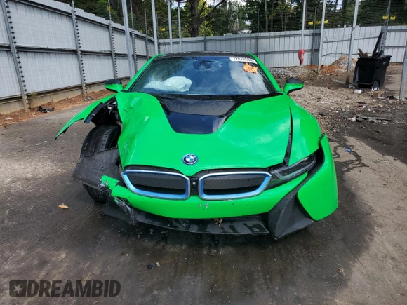 2015 BMW i8 with VIN WBY2Z2C50FV392974, listed as a Copart auction lot 72072684 with 116,474 mi miles and Salvage Title. Bid and sale history available at carsss.com. Image 5.