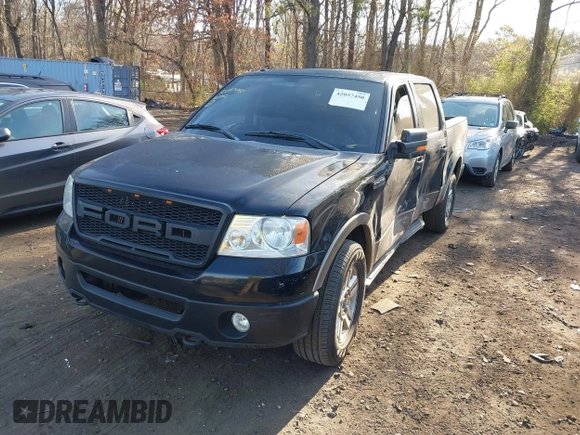 2006 Ford F-150 XLT with VIN 1FTPW14536FA09239, listed as a IAAI auction lot 42057450 with 227,660 mi miles and . Bid and sale history available at carsss.com. Image 2.