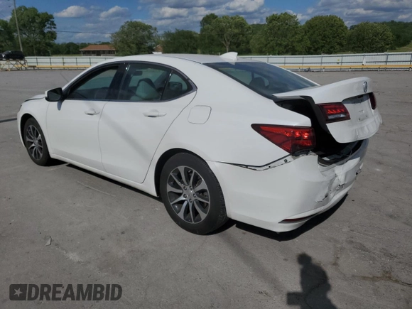 2017 Acura TLX w/Technology Pkg with VIN 19UUB1F59HA001644, listed as a Copart auction lot 50865353 with 67,384 mi miles. Bid and sale history available at carsss.com. Image 2.