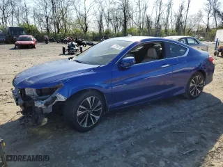 2016 Honda Accord Coupe EX-L with VIN 1HGCT2B86GA008001, listed as a Copart auction lot 51898275 with 139,813 mi miles and Salvage Title. Bid and sale history available at carsss.com. Image 1.