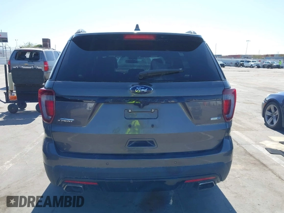 2017 Ford Explorer Sport with VIN 1FM5K8GT8HGD55687, listed as a IAAI auction lot 41692342 with Not provided miles and . Bid and sale history available at DreamBid. Image 16.
