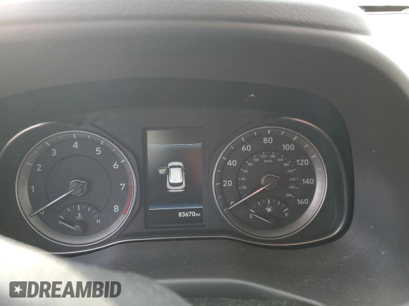 2019 Hyundai Kona Ultimate with VIN KM8K5CA56KU261565, listed as a Copart auction lot 42654535 with 83,670 mi miles and Salvage Title. Bid and sale history available at carsss.com. Image 9.