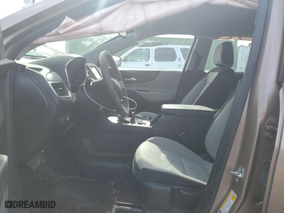 2018 Chevrolet Equinox LS with VIN 2GNAXHEV4J6343302, listed as a Copart auction lot 43872525 with 48,286 mi miles and Salvage Title. Bid and sale history available at carsss.com. Image 7.