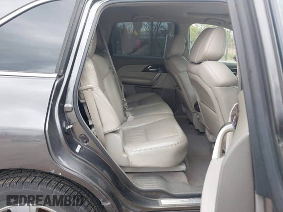 2011 Acura MDX with VIN 2HNYD2H26BH547873, listed as a IAAI auction lot 42061470 with 179,997 mi miles. Bid and sale history available at carsss.com. Image 8.