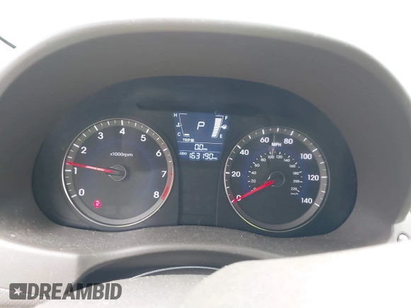 2012 Hyundai Accent GLS with VIN KMHCT4AE8CU207332, listed as a IAAI auction lot 41846183 with 163,190 mi miles. Bid and sale history available at carsss.com. Image 7.