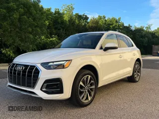 2021 Audi Q5 Premium Plus z VIN WA1BAAFY5M2024761, wystawiony jako Copart lot #57532125 z przebiegiem 90 042 mil mil oraz Czysty tytuł • Clean title. Historia ofert i sprzedaży dostępna na DreamBid. Obrazek 2.