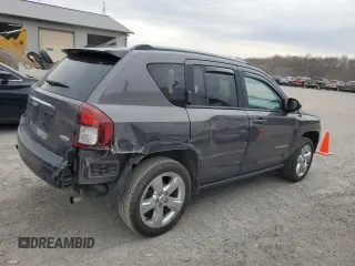 2015 Jeep Compass Latitude with VIN 1C4NJDEB5FD426904, listed as a Copart auction lot 50325505 with 47,064 mi miles and Salvage Title. Bid and sale history available at carsss.com. Image 3.