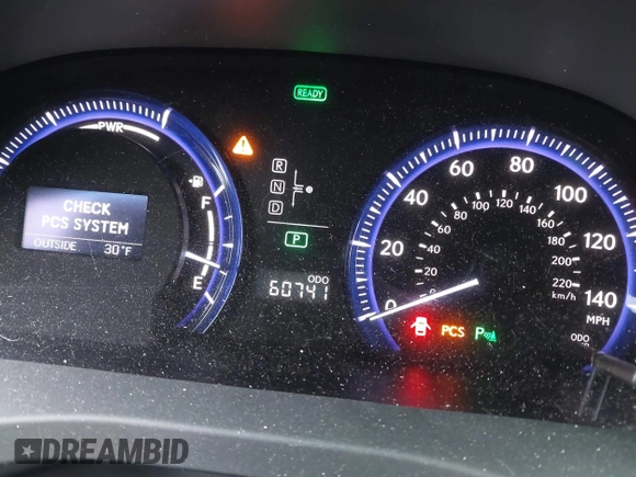 2010 Lexus HS 250h with VIN JTHBB1BA4A2007357, listed as a IAAI auction lot 41319857 with 60,741 mi miles and . Bid and sale history available at DreamBid. Image 15.