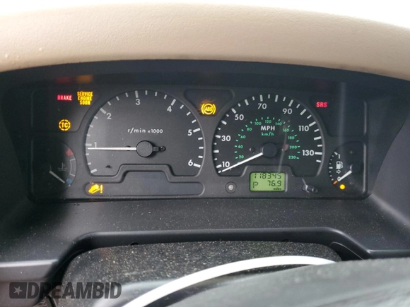 2000 Land Rover Discovery Cloth z VIN SALTY1248YA253836, wystawiony jako Copart lot #47256475 z przebiegiem 118 345 mil mil oraz Szkoda całkowita • Salvage title. Historia ofert i sprzedaży dostępna na DreamBid. Obrazek 9.