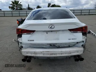 2018 Lexus IS 350 with VIN JTHBZ1D2XJ5033834, listed as a Copart auction lot 48427515 with 90,892 mi miles and Salvage title. Bid and sale history available at DreamBid. Image 6.
