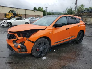 2021 Acura RDX Advance z VIN 5J8TC2H79MY000282, wystawiony jako Copart lot #58131485 z przebiegiem 109 273 mil mil oraz Szkoda całkowita • Salvage title. Historia ofert i sprzedaży dostępna na DreamBid. Obrazek 1.