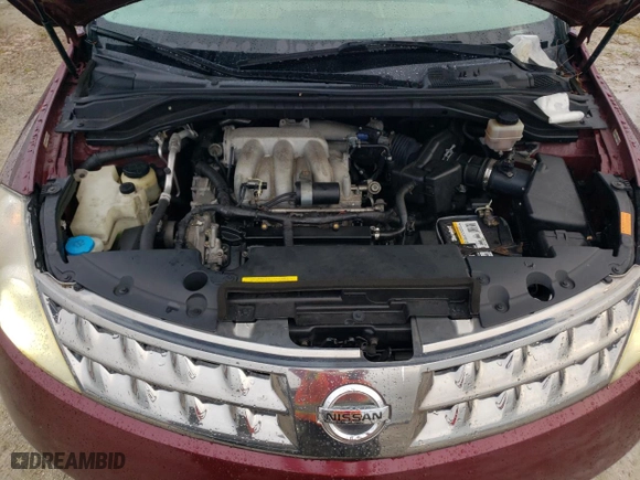 2007 Nissan Murano SL with VIN JN8AZ08T27W516493, listed as a Copart auction lot 74362214 with 67,007 mi miles and Salvage Title. Bid and sale history available at carsss.com. Image 12.