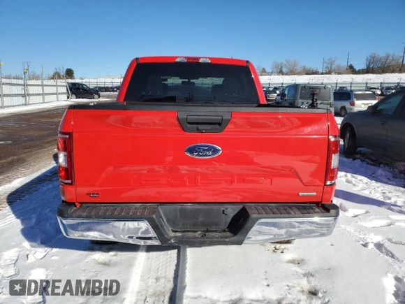 2020 Ford F-150 XL with VIN 1FTEW1E46LFA26156, listed as a Copart auction lot 87285034 with Not provided miles and Non repairable. Bid and sale history available at DreamBid. Image 6.