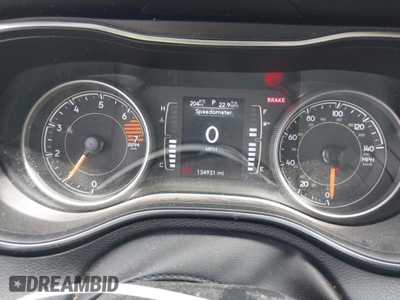 2019 Jeep Cherokee Latitude with VIN 1C4PJLCBXKD284954, listed as a IAAI auction lot 41877944 with 134,931 mi miles. Bid and sale history available at carsss.com. Image 7.