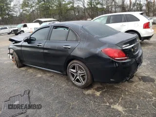 2020 Mercedes-Benz C 43 AMG with VIN W1KWF6EB2LR595722, listed as a Copart auction lot 86822694 with Not Provided miles and Salvage Title. Bid and sale history available at carsss.com. Image 2.