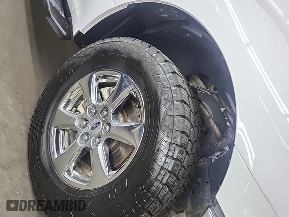 2018 Ford F-150 XL with VIN 1FTEW1E59JKD11351, listed as a IAAI auction lot 42663848 with 128,761 mi miles and . Bid and sale history available at DreamBid. Image 47.