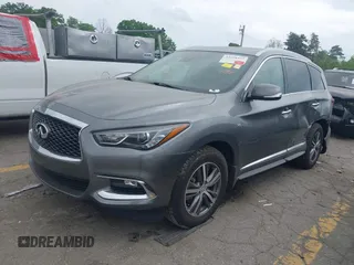 2020 Infiniti QX60 Luxe with VIN 5N1DL0MN9LC538922, listed as a IAAI auction lot 42028937 with 81,169 mi miles and . Bid and sale history available at DreamBid. Image 2.