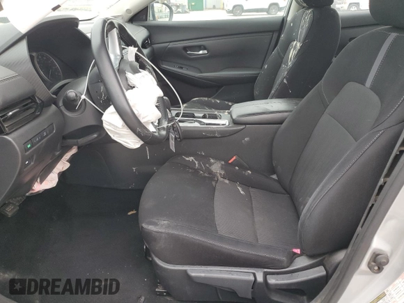 2022 Nissan Sentra SV with VIN 3N1AB8CV9NY290274, listed as a Copart auction lot 55827375 with 53,060 mi miles and Salvage Title. Bid and sale history available at DreamBid. Image 7.