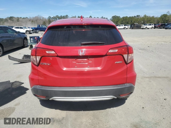 2016 Honda HR-V EX with VIN 3CZRU6H54GM740361, listed as a Copart auction lot 55236305 with 88,291 mi miles and Salvage Title. Bid and sale history available at carsss.com. Image 6.