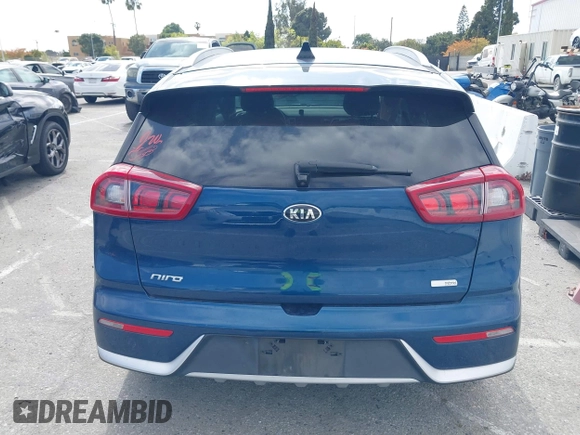 2017 Kia Niro LX with VIN KNDCB3LC6H5075363, listed as a IAAI auction lot 42132101 with 60,595 mi miles. Bid and sale history available at carsss.com. Image 16.