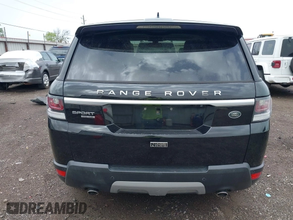 2016 Land Rover Range Rover Sport V6 Diesel HSE with VIN SALWR2KFXGA583834, listed as a IAAI auction lot 41882049 with 123,235 mi miles. Bid and sale history available at carsss.com. Image 17.
