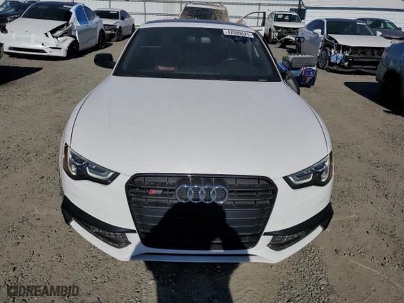 2016 Audi S5 Premium Plus with VIN WAUC4AFR6GA003953, listed as a Copart auction lot 42589625 with 96,748 mi miles and Salvage Title. Bid and sale history available at carsss.com. Image 5.