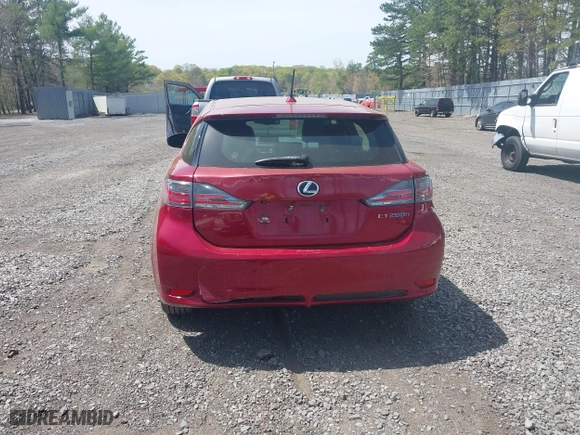 2012 Lexus CT 200h with VIN JTHKD5BH0C2080386, listed as a IAAI auction lot 42127670 with 153,019 mi miles. Bid and sale history available at carsss.com. Image 16.