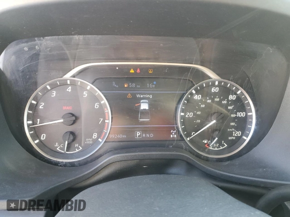 2021 Nissan Titan S with VIN 1N6AA1EC5MN507265, listed as a Copart auction lot 88910405 with 99,240 mi miles and Clean title. Bid and sale history available at DreamBid. Image 9.