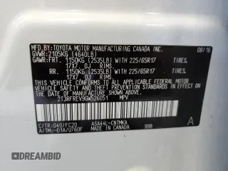 2016 Toyota RAV4 XLE with VIN 2T3RFREV9GW526051, listed as a Copart auction lot 61789185 with 83,605 mi miles and Non repairable. Bid and sale history available at DreamBid. Image 13.