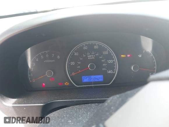 2010 Hyundai Elantra GLS with VIN KMHDU4AD3AU179901, listed as a IAAI auction lot 42472872 with 195,042 mi miles and . Bid and sale history available at DreamBid. Image 7.