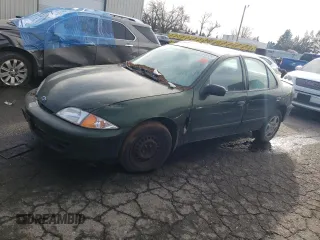 2001 Chevrolet Cavalier LS with VIN 1G1JF524217208236, listed as a Copart auction lot 43743775 with 0 mi miles and Salvage Title. Bid and sale history available at carsss.com. Image 1.